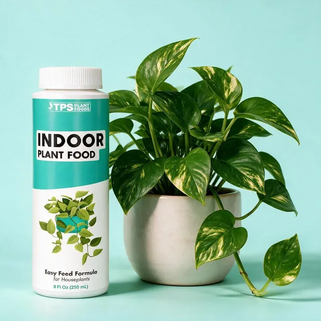 TPS Indoor Plant Food, 8 fl. oz., an example of lawn & soil care